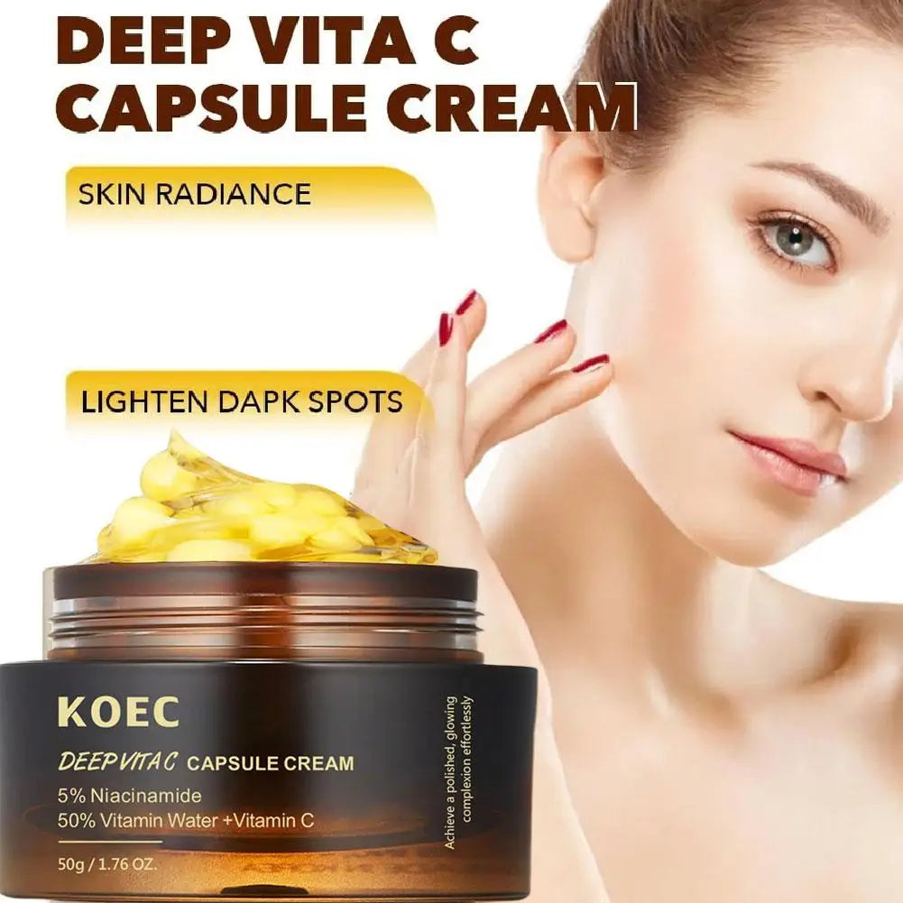 CREMA DE CAPSULAS DE COLÁGENO ROSA 5% Niacinamida Colágeno hidrolizado Crema de gelatina hidratante profunda Crema hidratante regordeta, cuidado nutrido de la piel