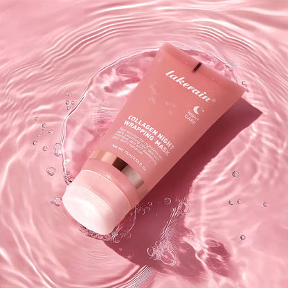Mascarilla Facial Coreana de Colágeno, Reparación Nocturna, Hidratante, Iluminadora, Rejuvenecedora, Mejora la Elasticidad de la Piel, Piel Radiante